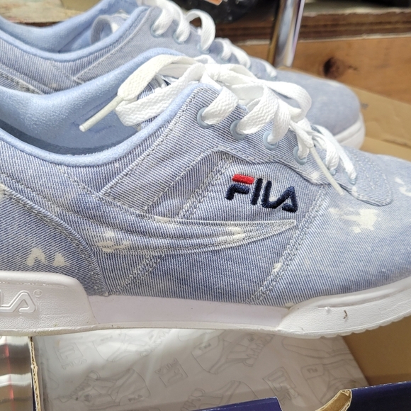 Fila Other - Fila Light Blue Sneakers Denim